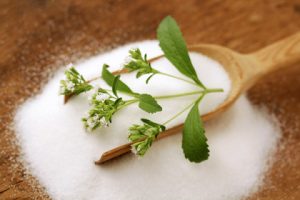 Gula rendah kalori dari daun Stevia (Foto:alergon.co.id)