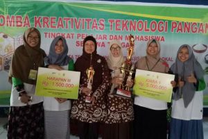 Read more about the article Tim Mahasiswa Teknologi Pangan UNIMUS Juarai Lomba Cipta Produk Pangan Tingkat Jateng