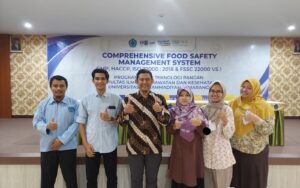 Read more about the article Prodi Teknologi Pangan Unimus bekali mahasiswa dengan  Pelatihan Comprehensive Food Safety Management System