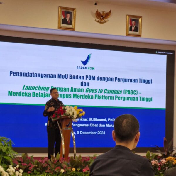 BPOM RI gandeng Unimus Memperkuat Program Cipta SDM Unggul Indonesia