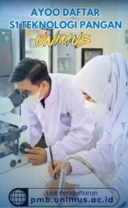 Read more about the article Yuk kuliah di Teknologi Pangan Unimus, Akreditasi Unggul
