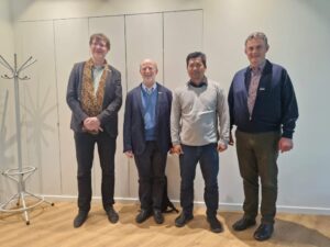 M Yusuf PhD dan tim Erasmus + UE