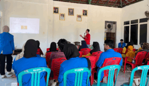 Paparan materi dari Dinas Perdagangan dan Koperasi Kab Kendal