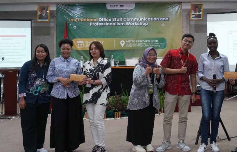 Workshop Int Office Staff Communication dosen dan Tendik Teknologi Pangan Unimus