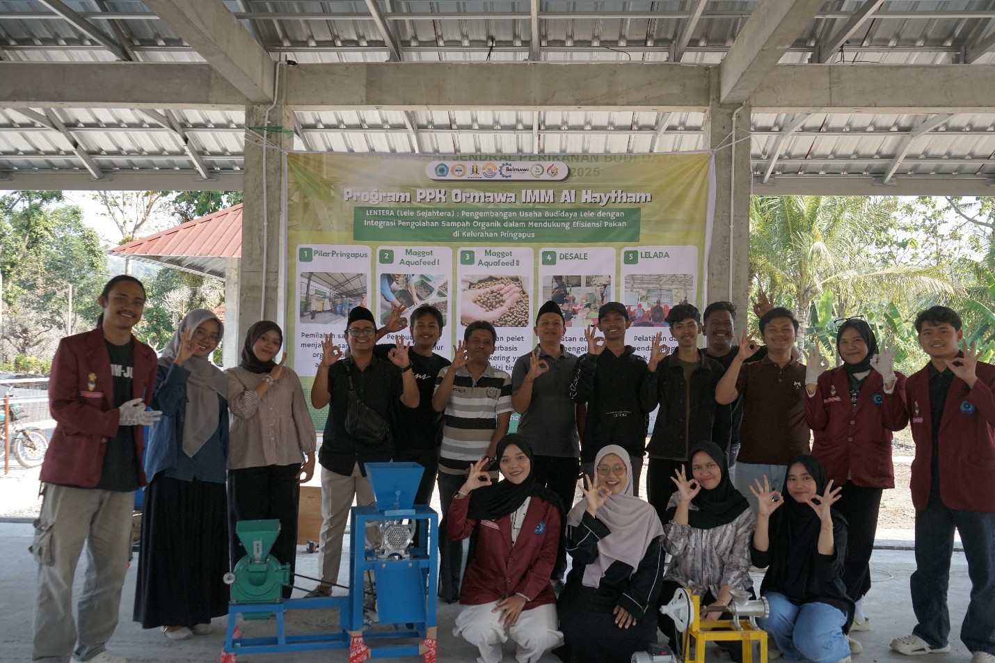 Read more about the article Solusi Hemat Budidaya Lele: Mahasiswa UNIMUS Racik Pelet dari Maggot BSF